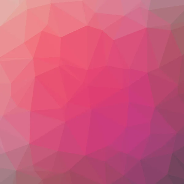 Roze Kleurovergang Geometrische Veelhoekige Getextureerde Achtergrond — Stockvector