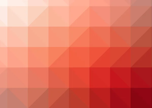 Degradado Rojo Geométrico Poligonal Texturizado Fondo — Vector de stock