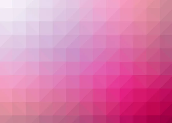 Pink Gradient Geometric Polygonal Textured Background — Stock Vector