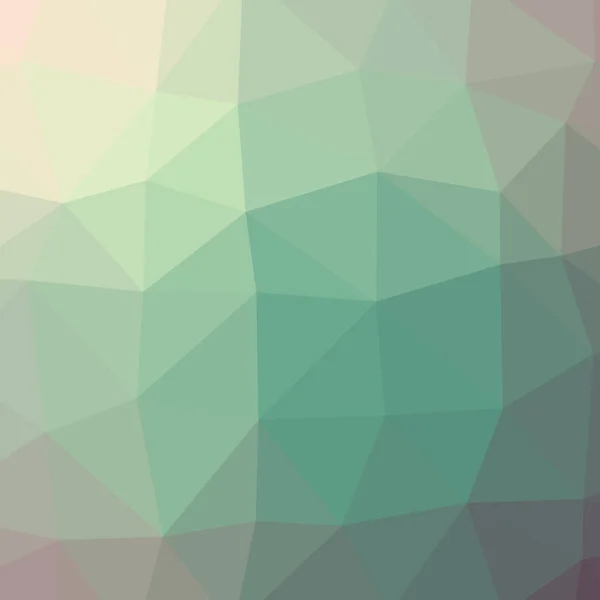 Vert Dégradé Géométrique Polygone Texturé Fond — Image vectorielle