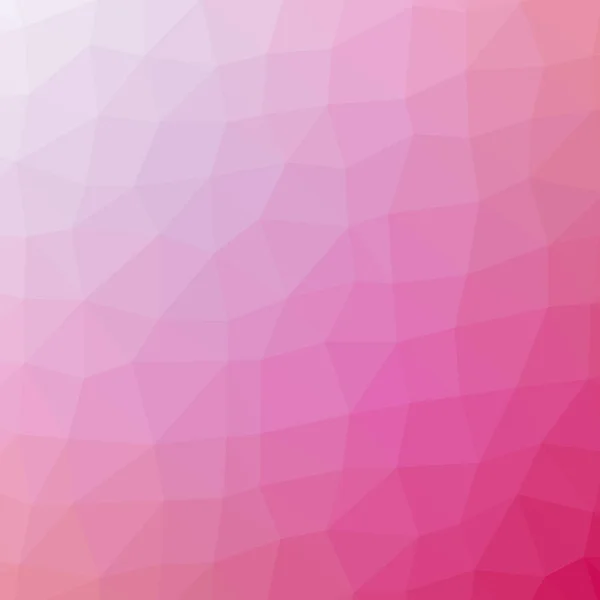 Pink Gradient Geometric Polygonal Textured Background — Stock Vector