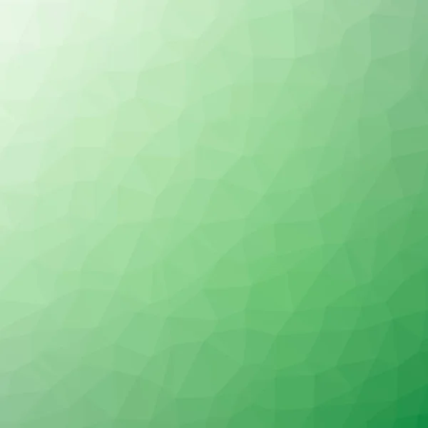 Sfondo Verde Gradiente Geometrico Poligonale Strutturato — Vettoriale Stock