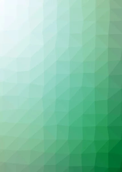 Gradiente Verde Geométrico Fundo Texturizado Poligonal — Vetor de Stock
