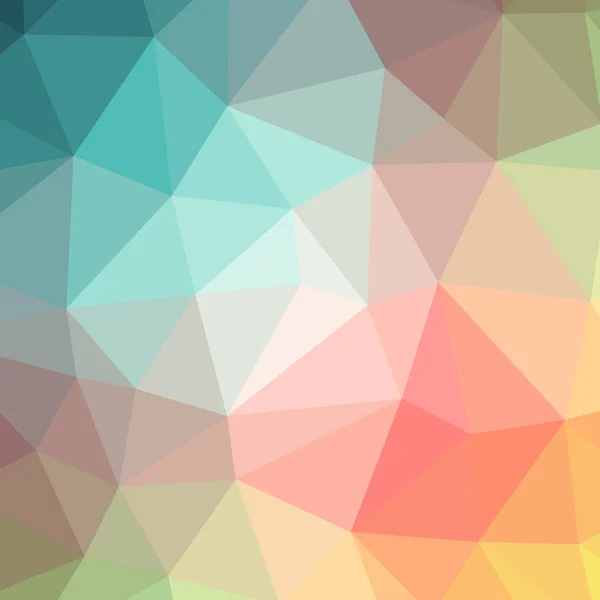 Bunte Farbverlauf Geometrische Polygonale Strukturierte Hintergrund — Stockvektor