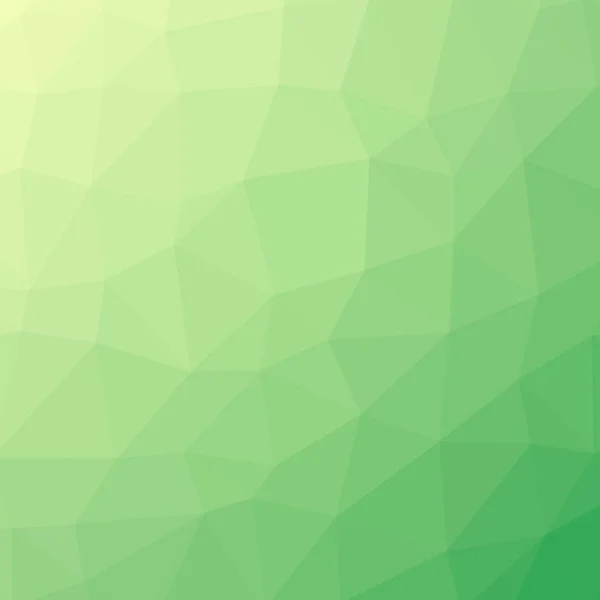 Groene Kleurovergang Geometrische Veelhoekige Textuur Achtergrond — Stockvector