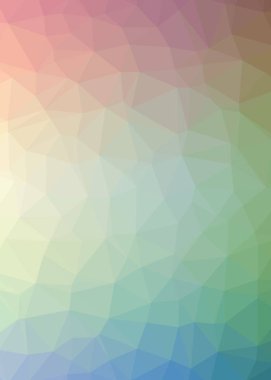 renkli degrade geometrik poligonal dokulu arka plan 