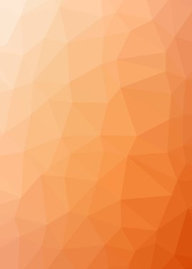 turuncu degrade geometrik poligonal dokulu arka plan 