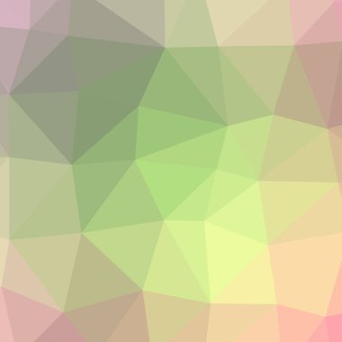 yeşil degrade geometrik poligonal dokulu arka plan 