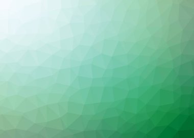 yeşil degrade geometrik poligonal dokulu arka plan 