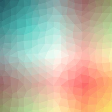renkli degrade geometrik poligonal dokulu arka plan 