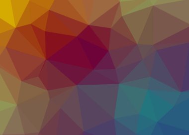 renkli degrade geometrik poligonal dokulu arka plan 