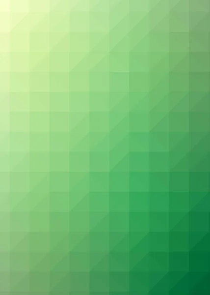 Fondo Texturizado Poligonal Geométrico Gradiente Verde — Vector de stock