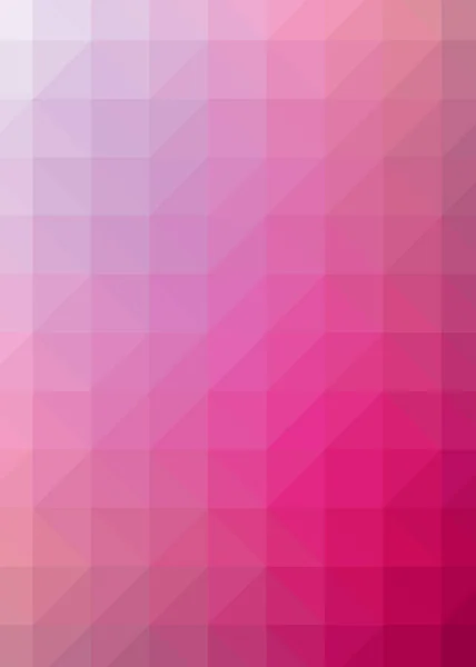 Рожевий Градієнт Геометричний Багатокутний Текстурований Фон — стоковий вектор
