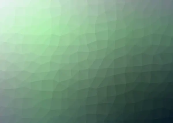 Зеленый Градиент Геометрического Многоугольного Текстурированного Фона — стоковый вектор