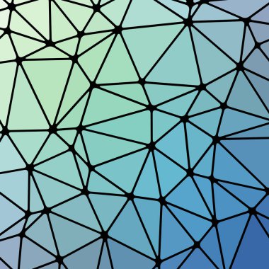 degrade geometrik Çokgen dokulu arka plan mavi 