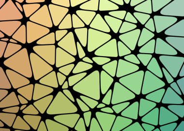 yeşil degrade geometrik poligonal dokulu arka plan 