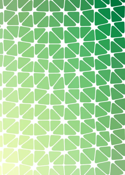 緑のグラデーション幾何学的なポリゴン テクスチャの背景 — ストックベクタ