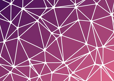 pembe degrade geometrik poligonal dokulu arka plan 