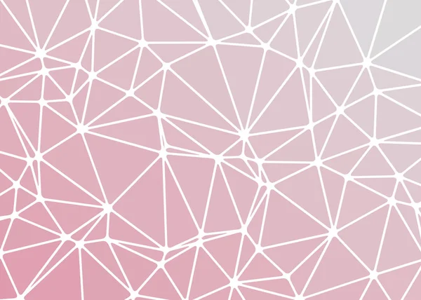 Dégradé Rose Géométrique Polygone Texturé Fond — Image vectorielle