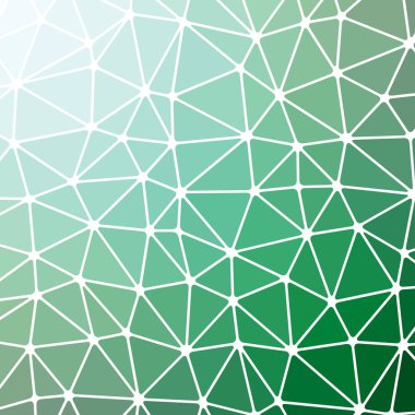 yeşil degrade geometrik poligonal dokulu arka plan 