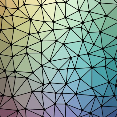 renkli degrade geometrik poligonal dokulu arka plan 