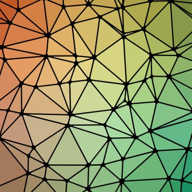 renkli degrade geometrik poligonal dokulu arka plan 