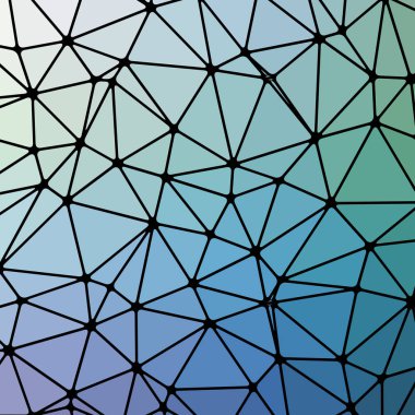 degrade geometrik Çokgen dokulu arka plan mavi 