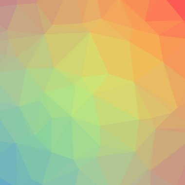 renkli degrade geometrik poligonal dokulu arka plan 