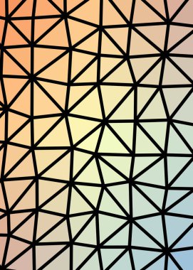 renkli degrade geometrik poligonal dokulu arka plan 