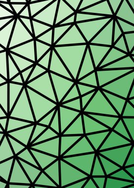yeşil degrade geometrik poligonal dokulu arka plan 