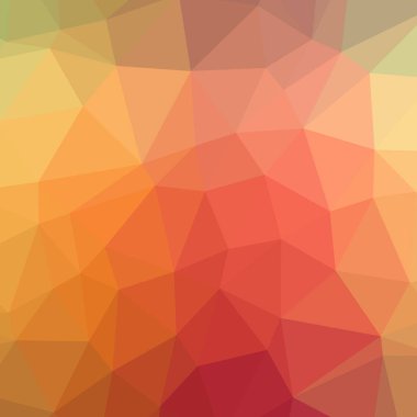 turuncu degrade geometrik poligonal dokulu arka plan 