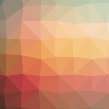 turuncu degrade geometrik poligonal dokulu arka plan 