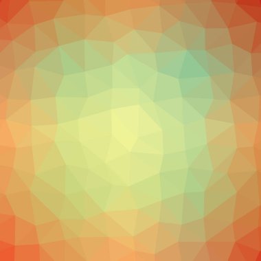 yeşil degrade geometrik poligonal dokulu arka plan 