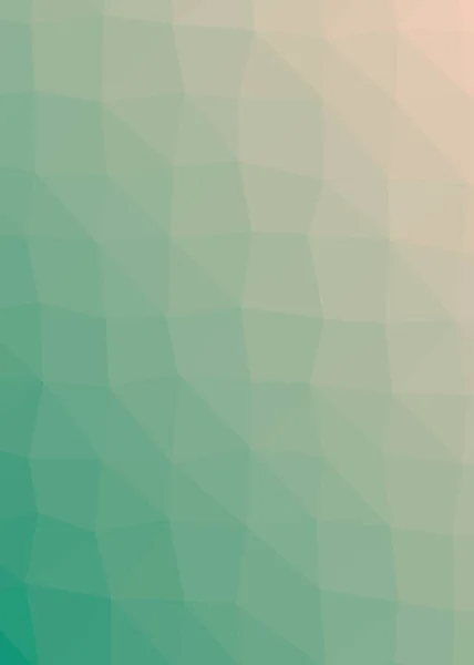 Зелений Градієнт Геометричний Багатокутний Текстурований Фон — стоковий вектор