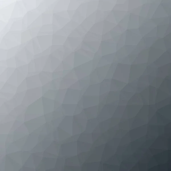 Grauer Farbverlauf Geometrischer Polygonaler Strukturierter Hintergrund — Stockvektor