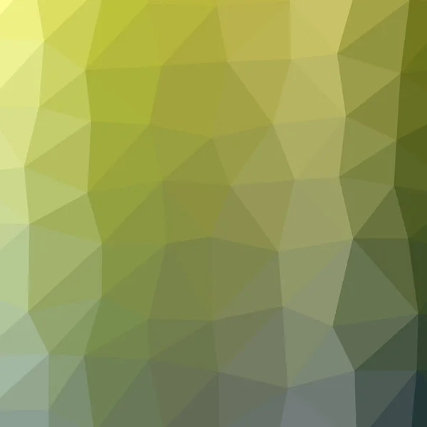 Groene Kleurovergang Geometrische Veelhoekige Textuur Achtergrond — Stockvector