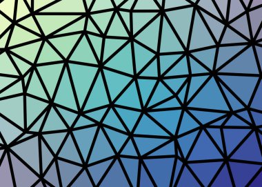 degrade geometrik Çokgen dokulu arka plan mavi 