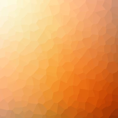 turuncu degrade geometrik poligonal dokulu arka plan 