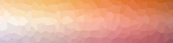 Dégradé Orange Géométrique Polygone Texturé Fond — Image vectorielle