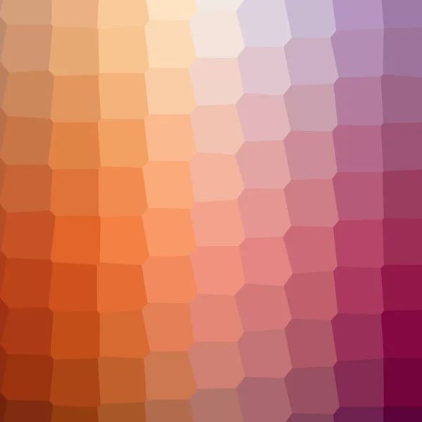 Gradient Geometryczny Wielokątna Pomarańczowe Tło — Wektor stockowy