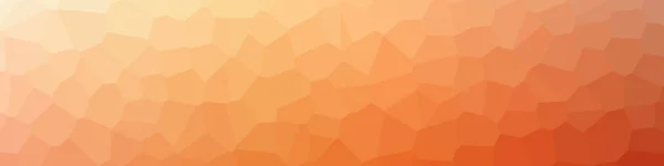 Dégradé Orange Géométrique Polygone Texturé Fond — Image vectorielle
