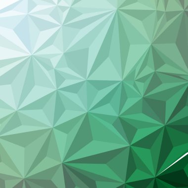 yeşil degrade geometrik poligonal dokulu arka plan 
