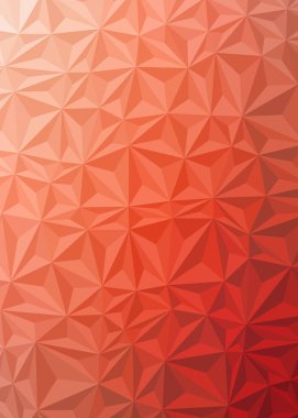 turuncu degrade geometrik poligonal dokulu arka plan 