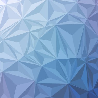 degrade geometrik Çokgen dokulu arka plan mavi 