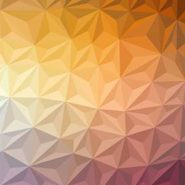 turuncu degrade geometrik poligonal dokulu arka plan 