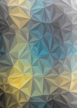 renkli degrade geometrik poligonal dokulu arka plan 