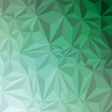 yeşil degrade geometrik poligonal dokulu arka plan 