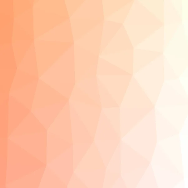 橙色渐变几何多边形纹理背景 — 图库矢量图片