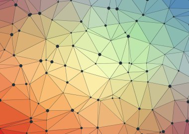 renkli degrade geometrik poligonal dokulu arka plan 