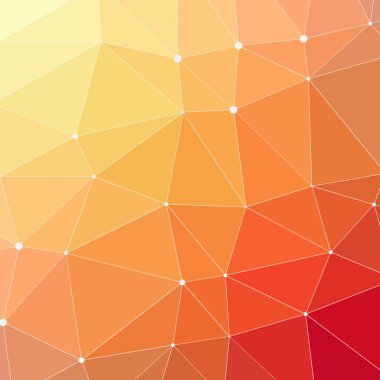 turuncu degrade geometrik poligonal dokulu arka plan 